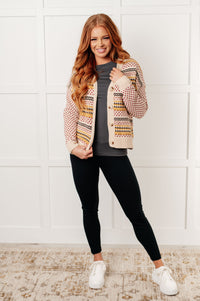 Effortless Elements Striped Cardigan Layers Ave Shops 