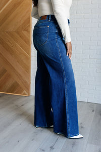 Eliza High Rise Control Top Retro Wide Leg Jeans Denim Ave Shops 