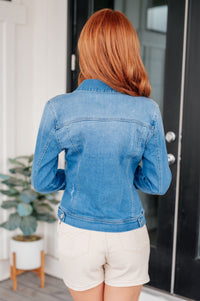 Every Occasion Denim Button Up Jacket Denim Ave Shops 