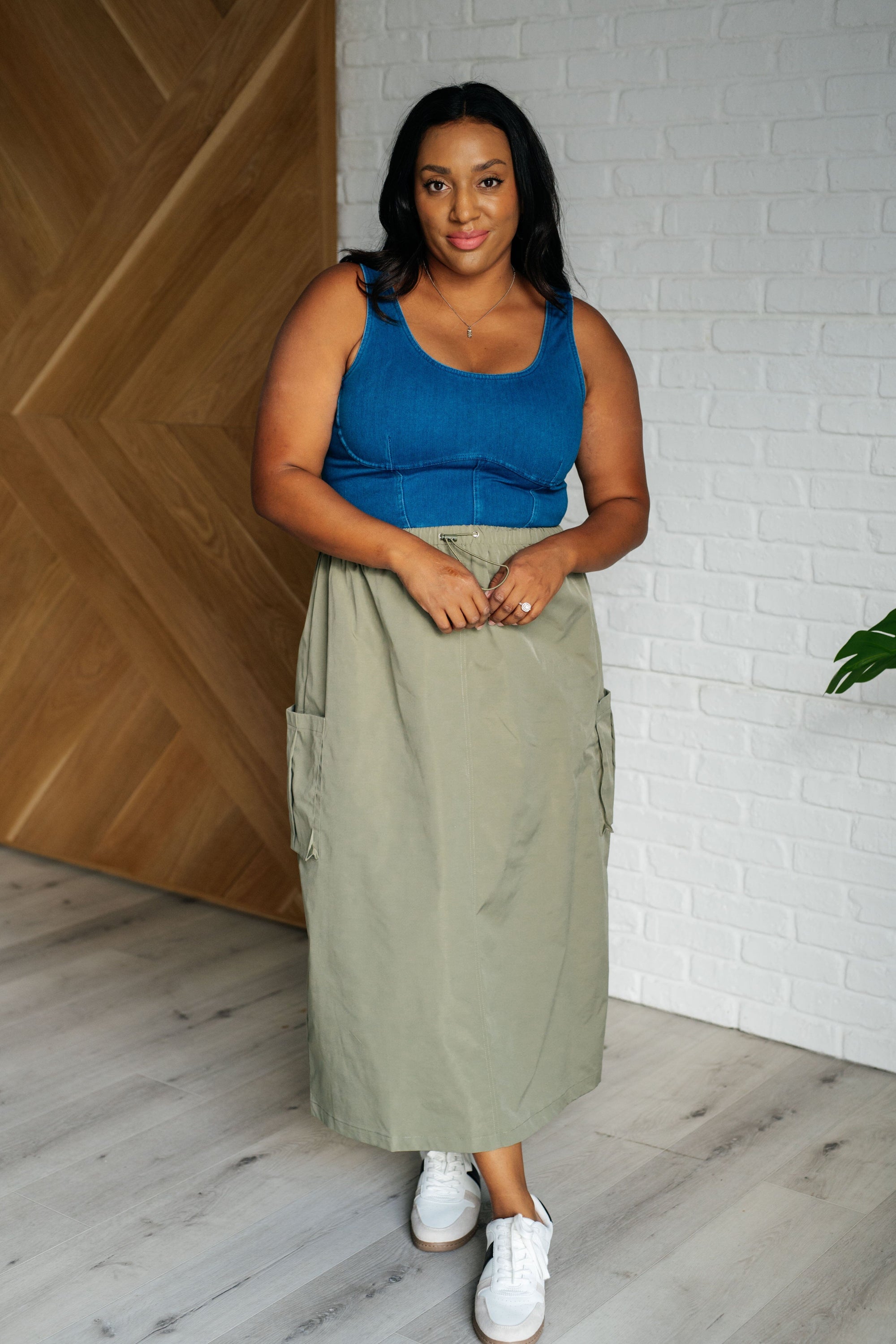 Explain It Away Cargo Skirt Bottoms Ave Shops 