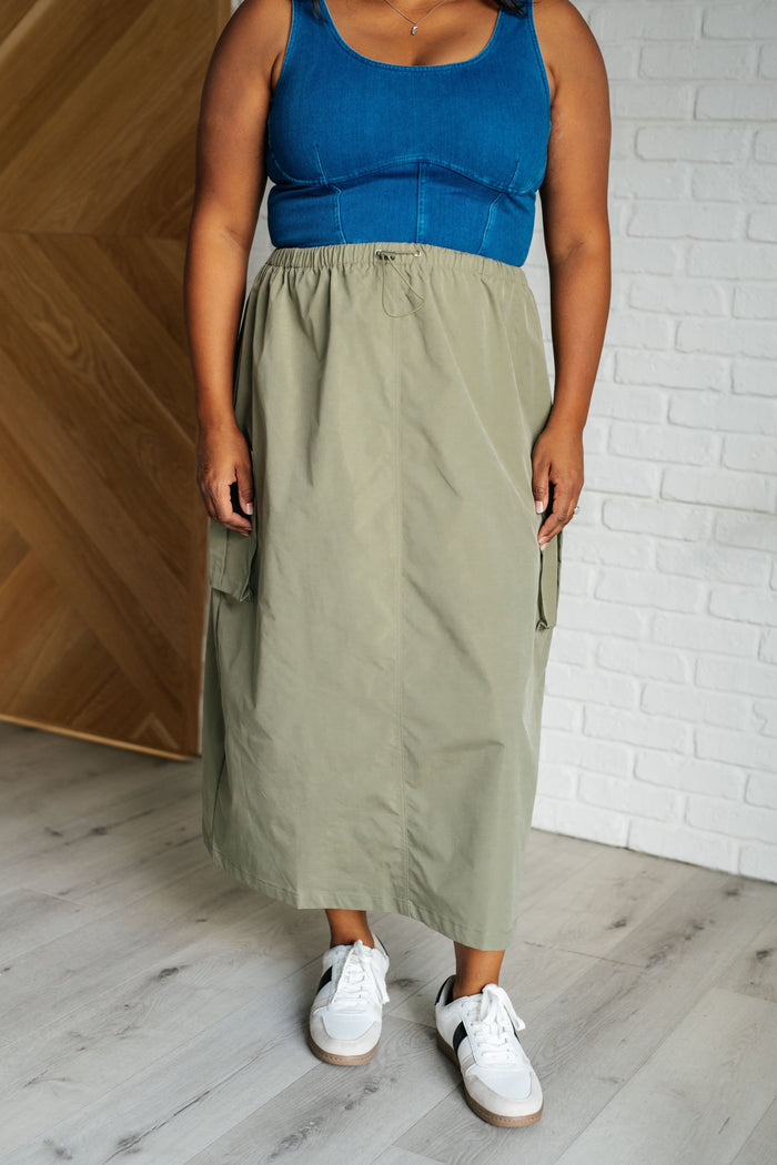 Explain It Away Cargo Skirt Bottoms Ave Shops 