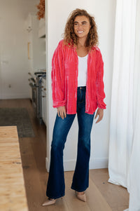 Feeling Fuchsia Velvet Button Down Womens Ave Shops 