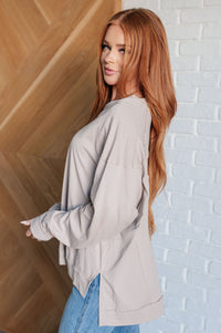 Feels Right Long Sleeve Top Tops Ave Shops 