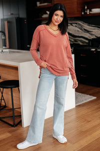 First and Foremost Rib Knit Top Tops Ave Shops 