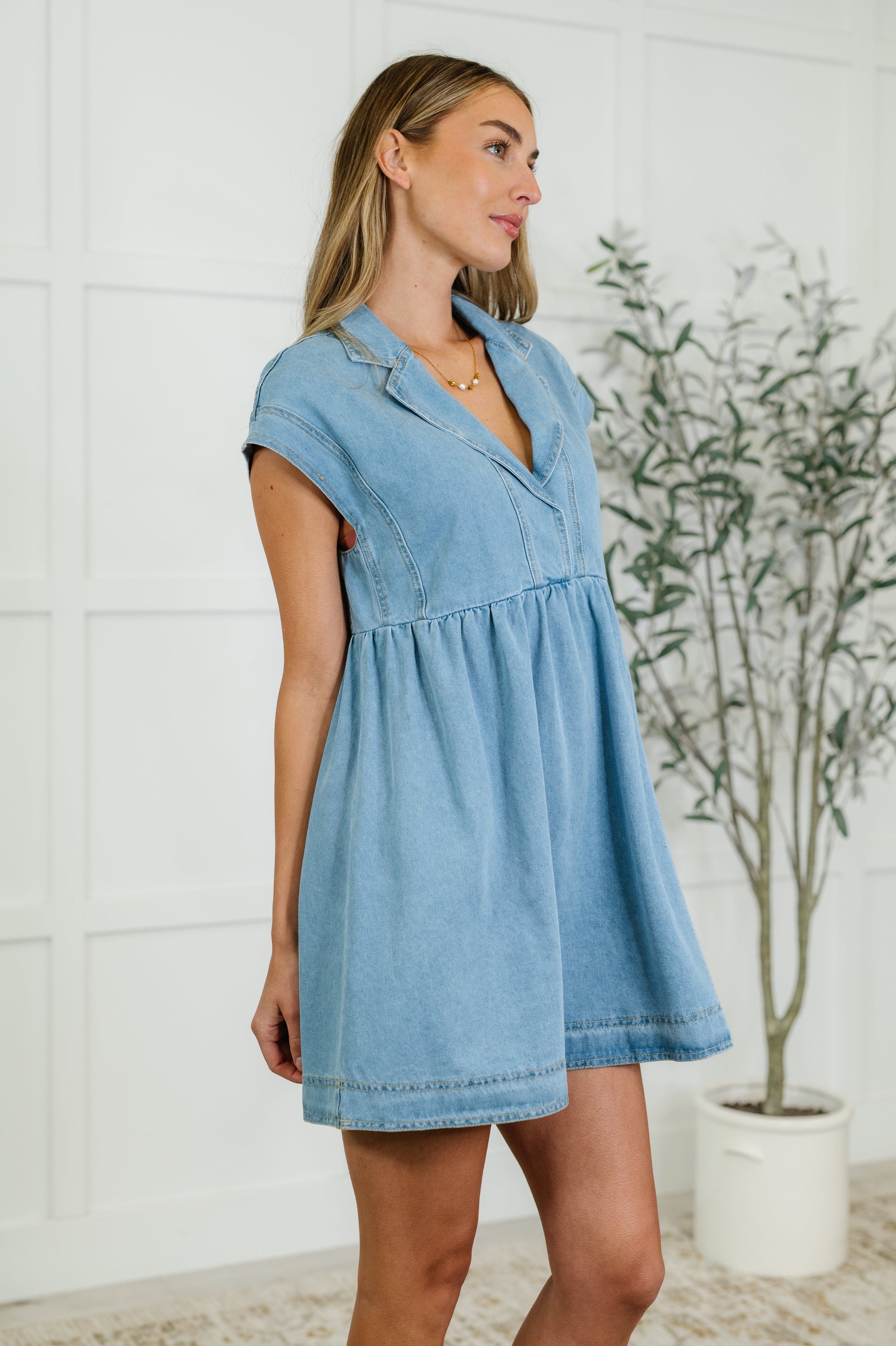 First Rodeo Denim Dress Womens Ave Shops 