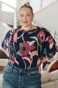 Float On Floral Top Tops Ave Shops 