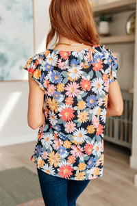 Flower Power Floral Top Tops Ave Shops 