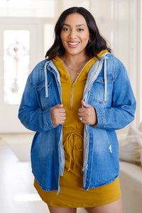 Getting Out Long Sleeve Hoodie Romper Gold Spice Athleisure Ave Shops 