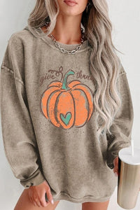 Give Thanks Corded Crew Sweatshirt Shirts & Tops Thomas & Co 