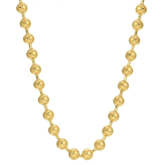 Gold Ball Chain Necklace Necklace Splendid Iris 