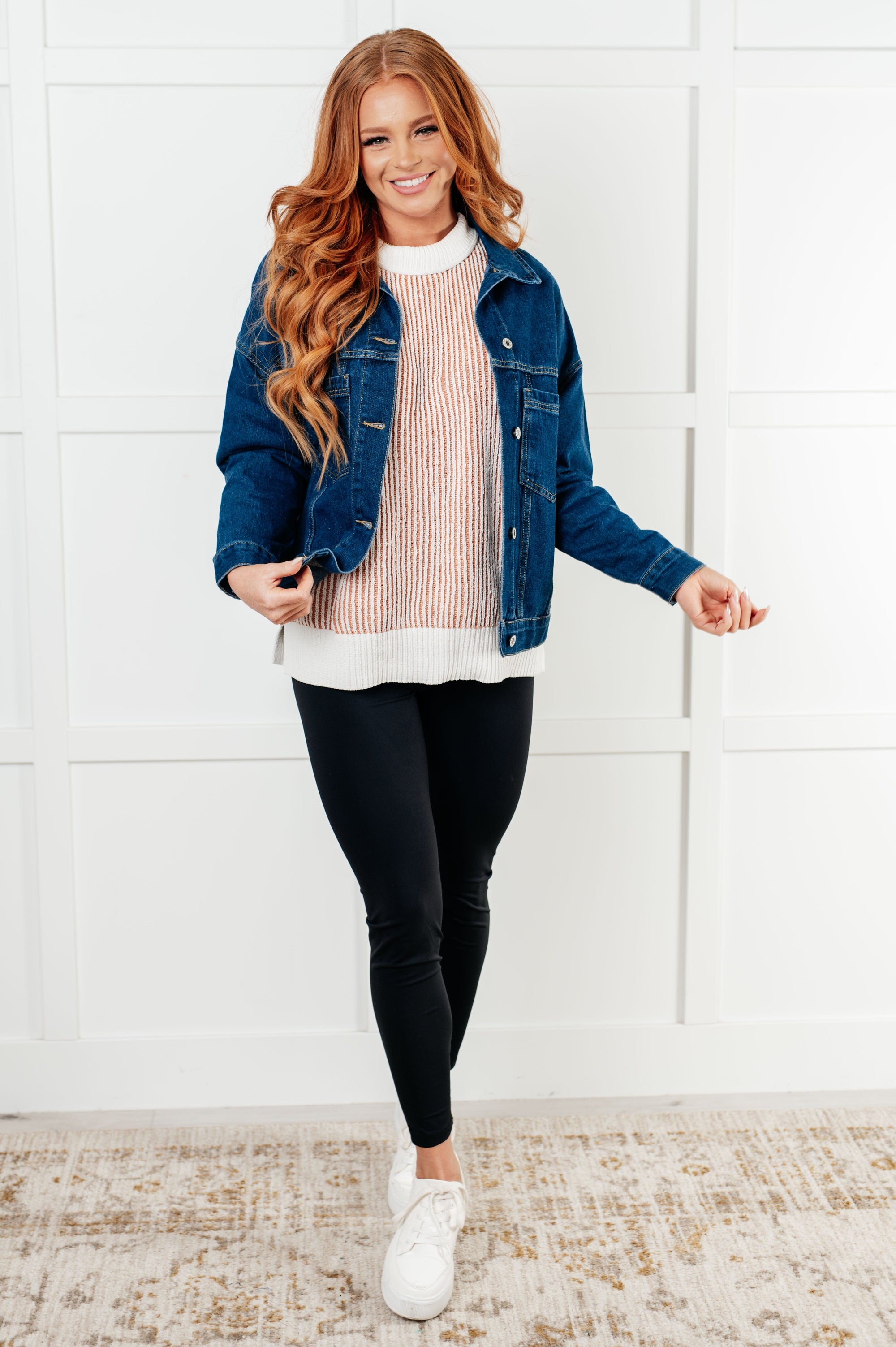 Have We Met Oversized Denim Jacket Denim Ave Shops 