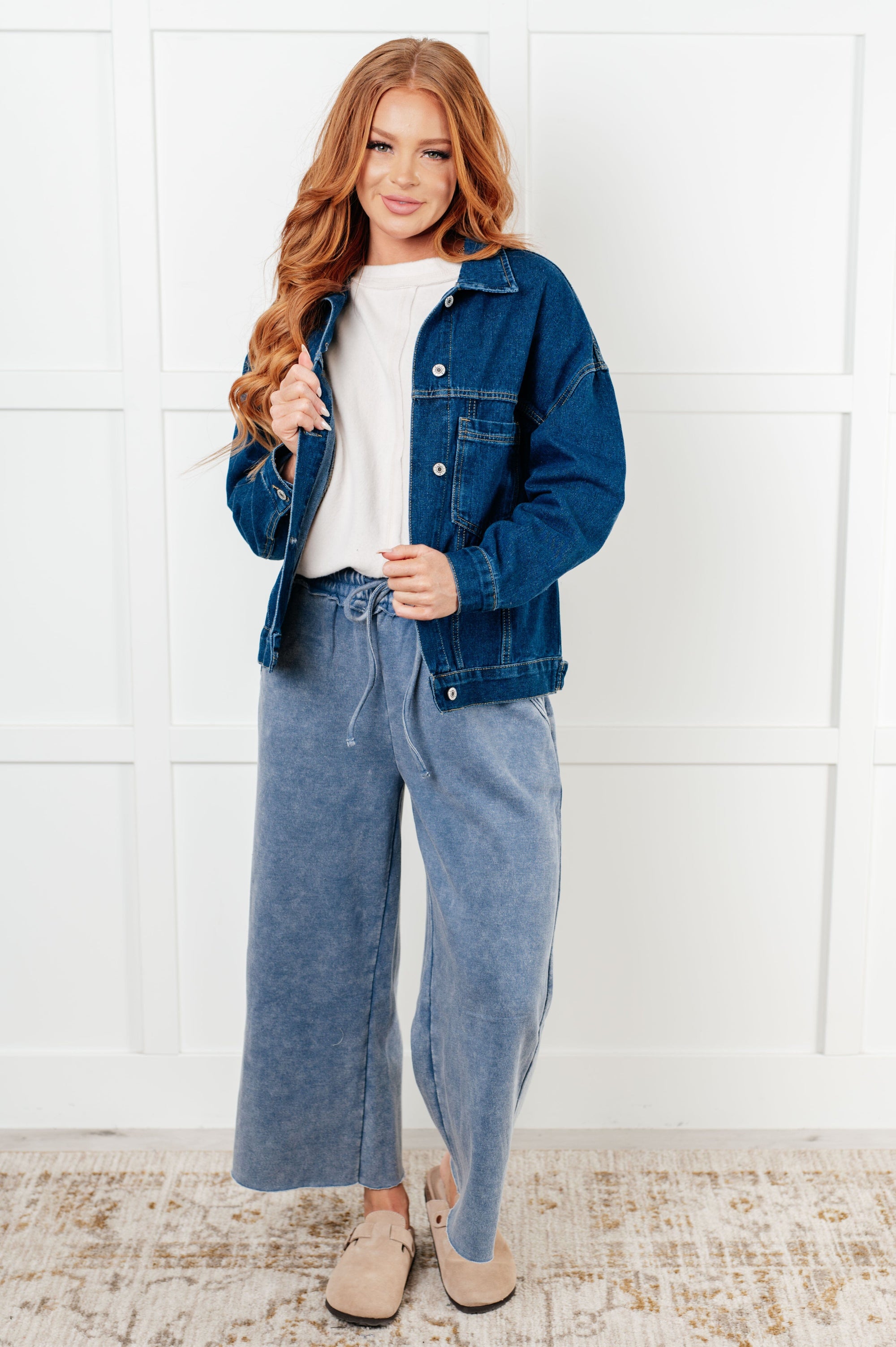 Have We Met Oversized Denim Jacket Denim Ave Shops 