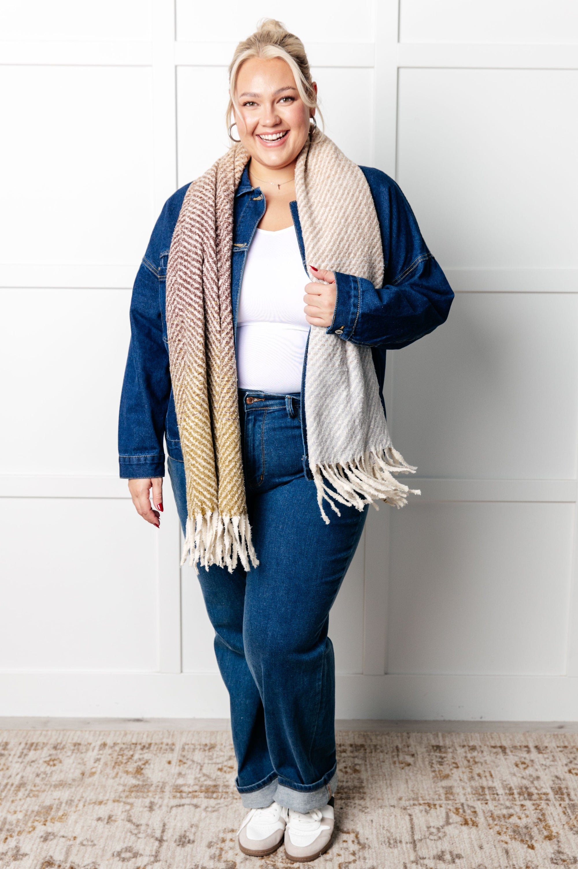 Have We Met Oversized Denim Jacket Denim Ave Shops 