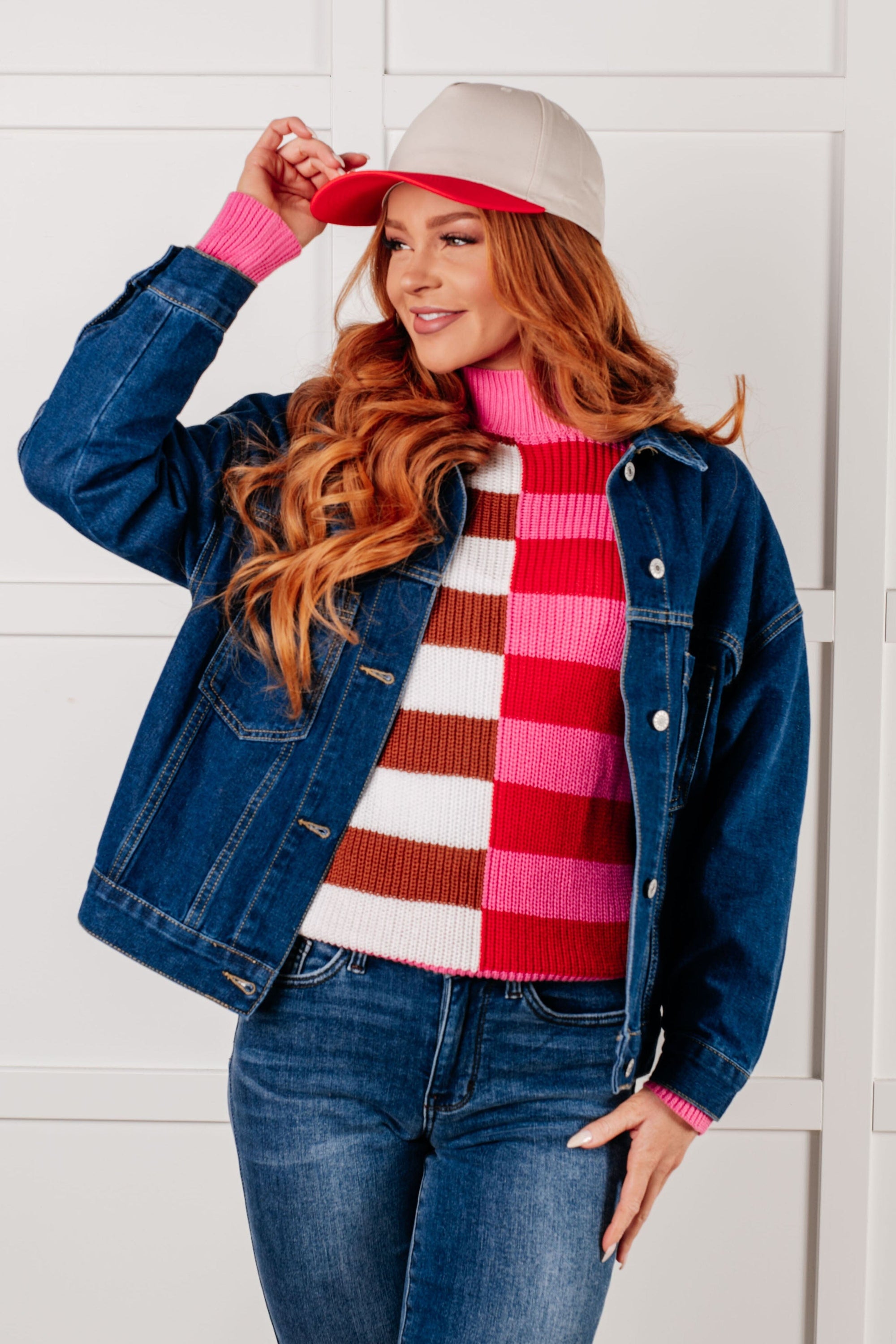 Have We Met Oversized Denim Jacket Denim Ave Shops 