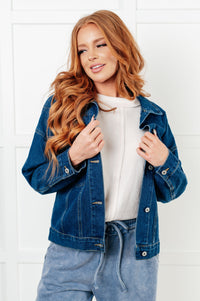 Have We Met Oversized Denim Jacket Denim Ave Shops 