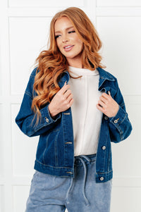 Have We Met Oversized Denim Jacket Denim Ave Shops 