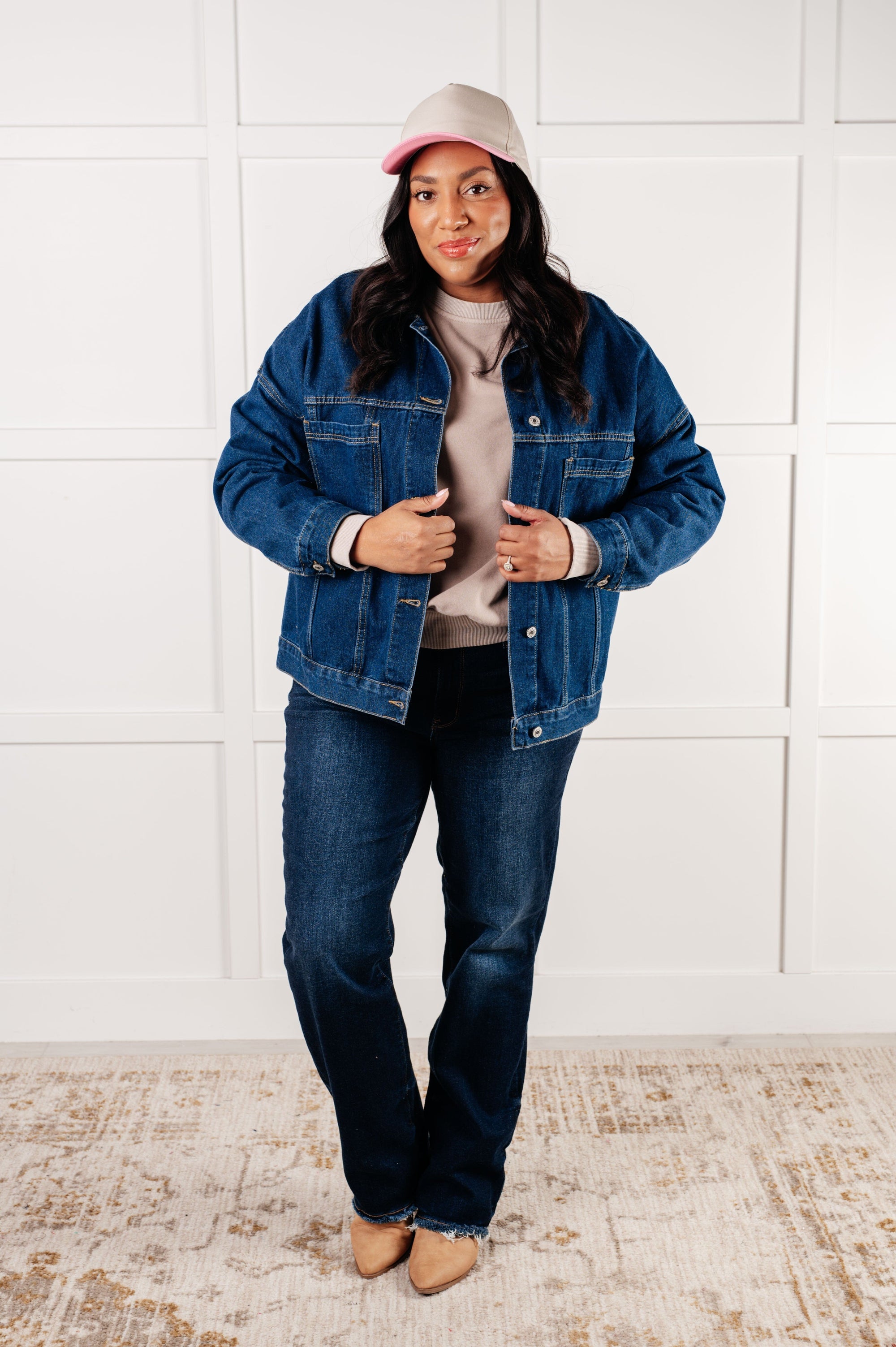 Have We Met Oversized Denim Jacket Denim Ave Shops 