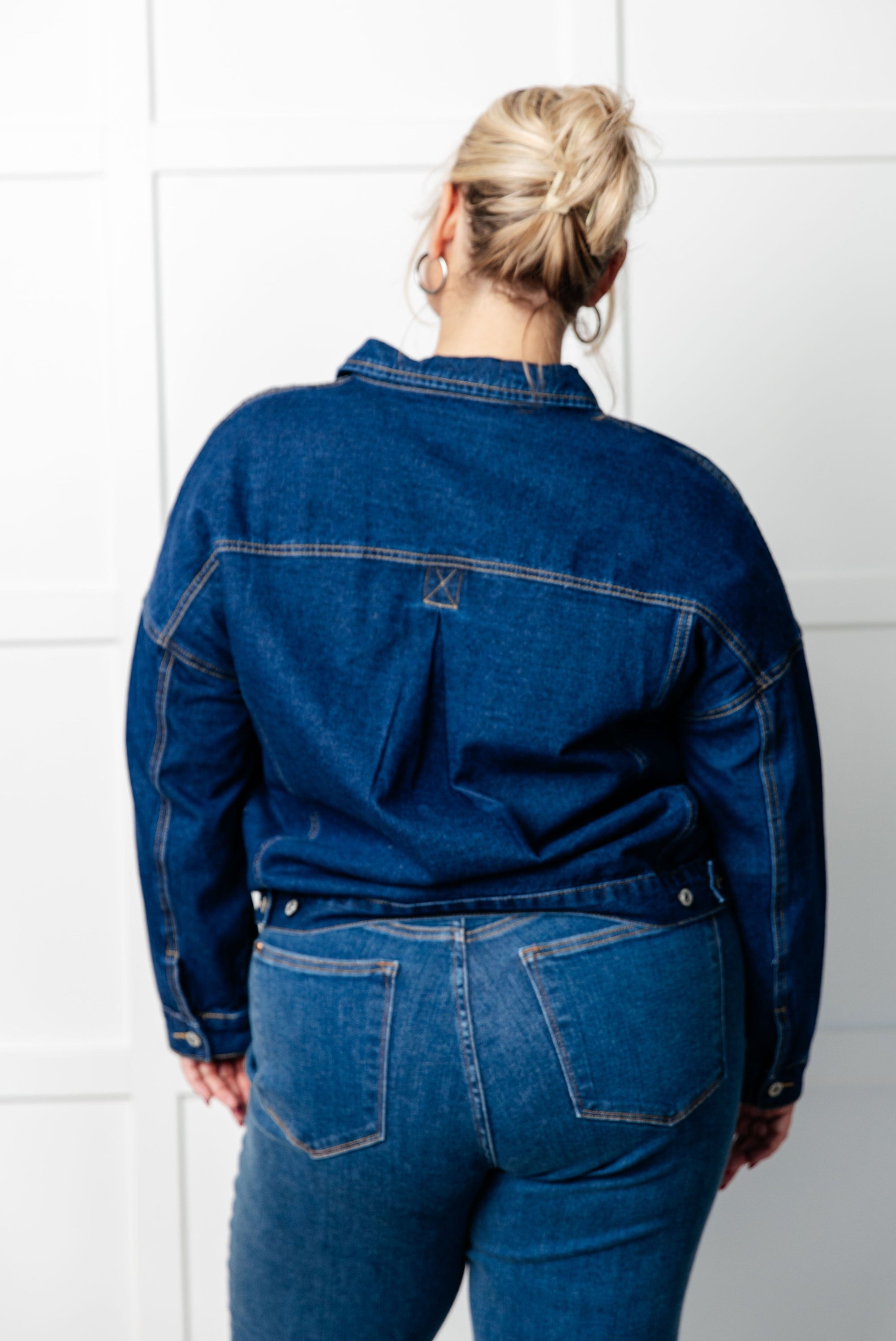 Have We Met Oversized Denim Jacket Denim Ave Shops 