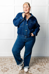 Have We Met Oversized Denim Jacket Denim Ave Shops 