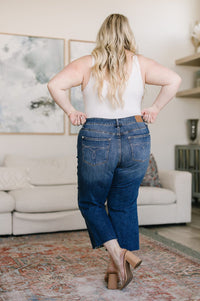 Hayes High Rise Wide Leg Crop Jeans Denim Ave Shops 