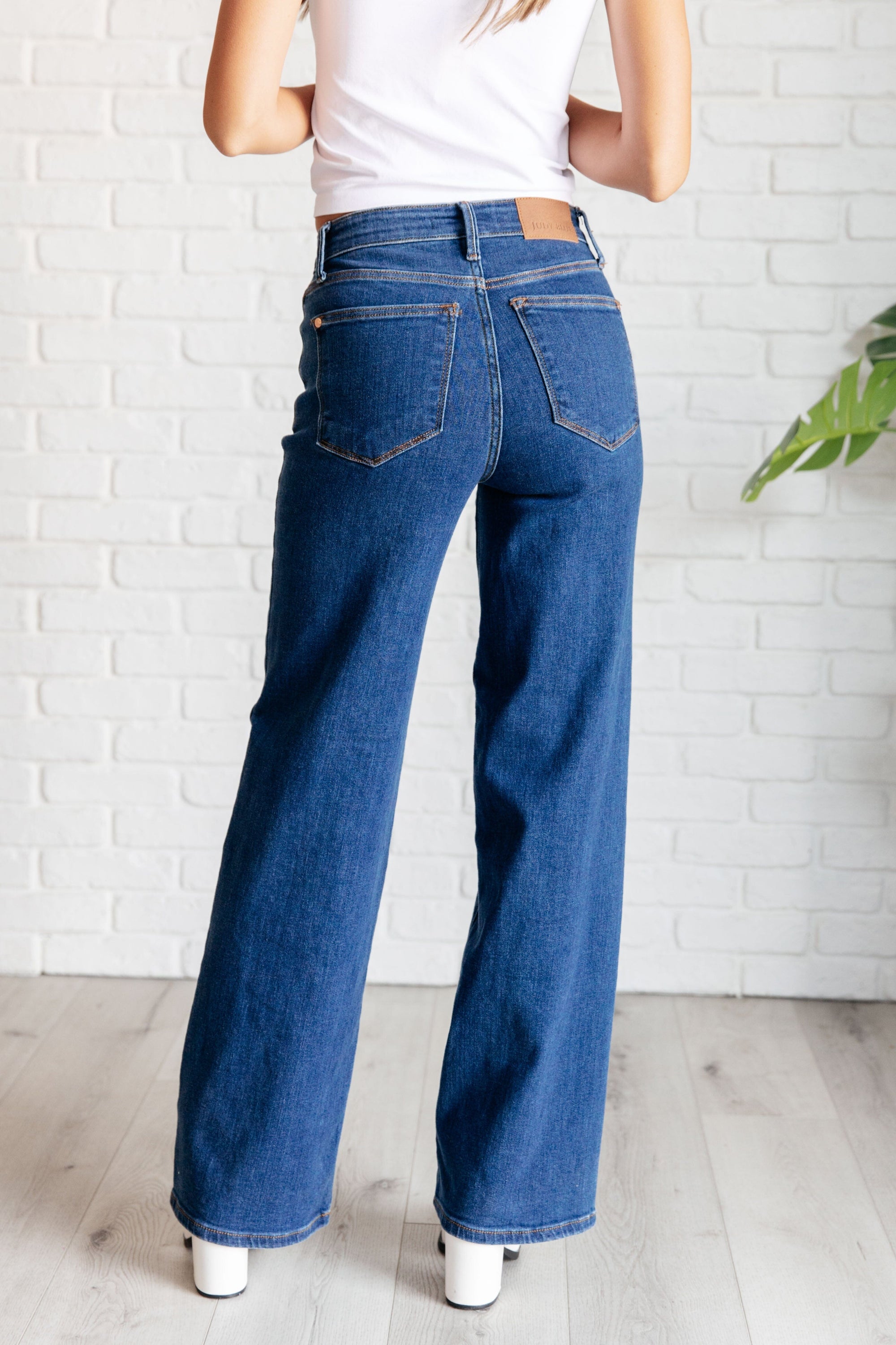 Hazel High Rise Vintage Wide Leg Jeans Denim Ave Shops 