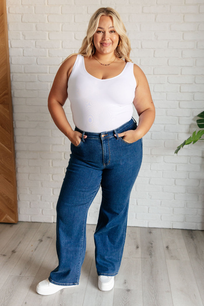 Hazel High Rise Vintage Wide Leg Jeans Denim Ave Shops 