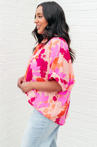 Hazy Cosmic Jive Relaxed Blouse Tops Ave Shops 