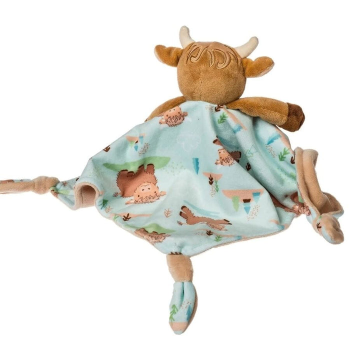 Hetty Highland Cow Character Blanket taggies Mary Meyer 