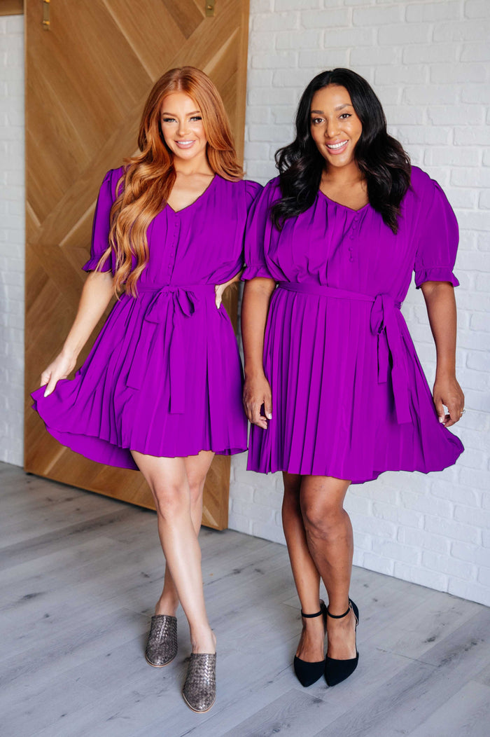 Hold And Squeeze Me Pleated Dress Dresses Ave Shops 