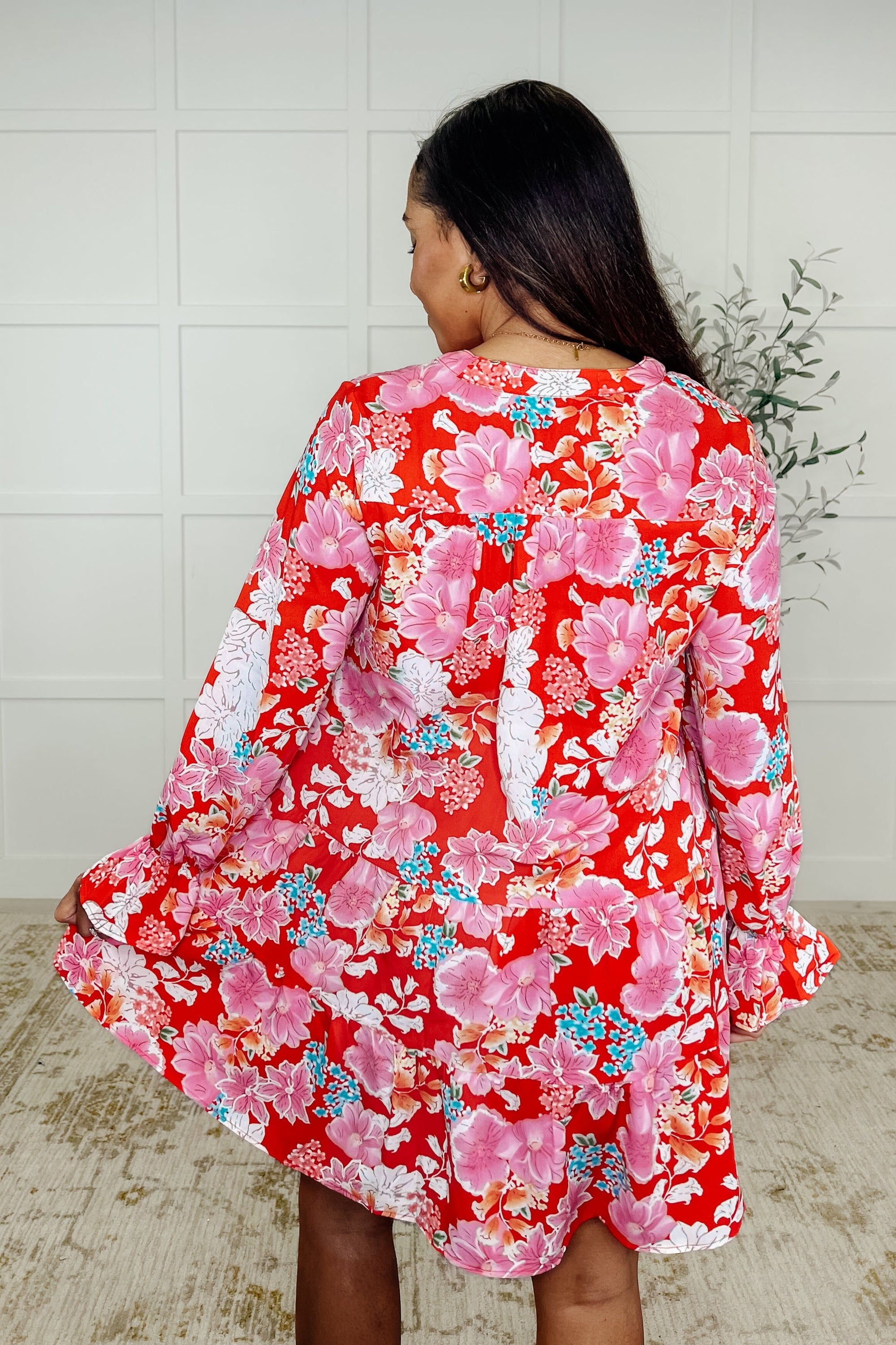 Hold Out for More Print Dress Womens Ave Shops 