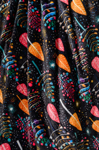 Holiday Fleece Blanket in Neon Trees Womens Ave Shops 