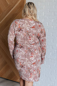 Honey Do I Ever Faux Wrap Dress in Taupe Dresses Ave Shops 