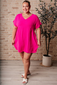 I Wanna Be Like You Dress In Fuchsia Dresses Ave Shops 
