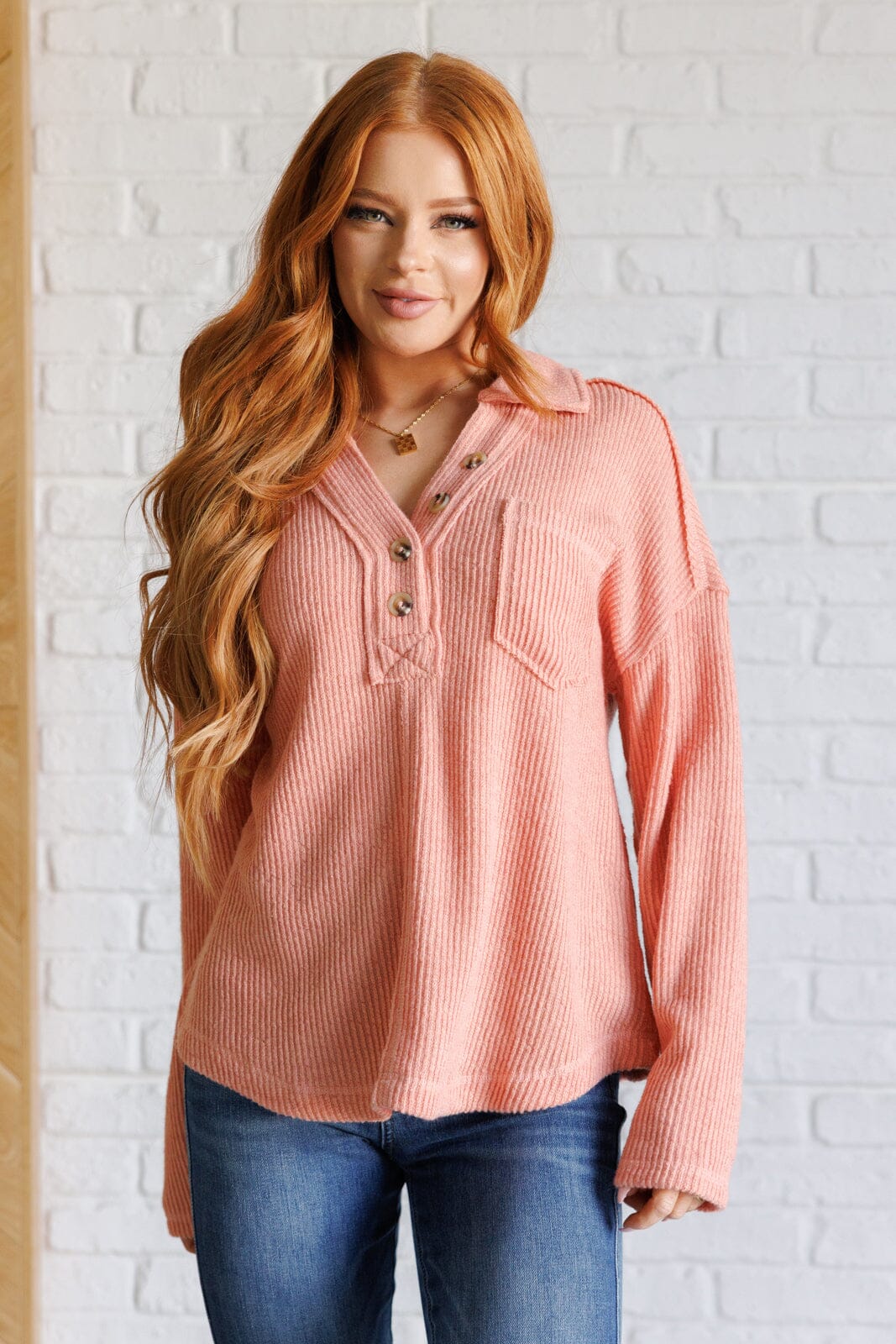 If You Want Forever Ribbed Knit Pullover Tops Ave Shops 