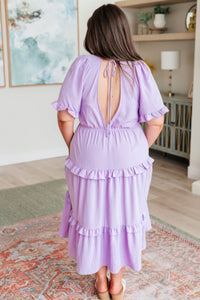 In My Carefree Era Tiered Ruffled Dress Dresses Ave Shops 