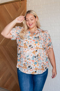 It's Intuitive Floral Blouse Blouses Ave Shops 