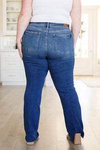 Josephine Mid Rise Raw Hem Bootcut Jeans Womens Ave Shops 