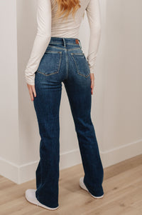 Josephine Mid Rise Raw Hem Bootcut Jeans Womens Ave Shops 