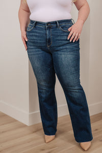 Josephine Mid Rise Raw Hem Bootcut Jeans Womens Ave Shops 
