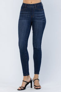 Judy Blue High Waist Patch Pocket Pull-On Skinny Jeans Jeans Judy Blue 