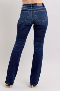 Judy Blue Mid Rise Dark Wash Bootcut Jeans Jeans Judy Blue 