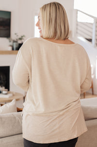 Just Another Idea Long Sleeve Top Womens Ave Shops 
