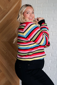 Keep Dreaming Striped Sweater Tops Ave Shops 