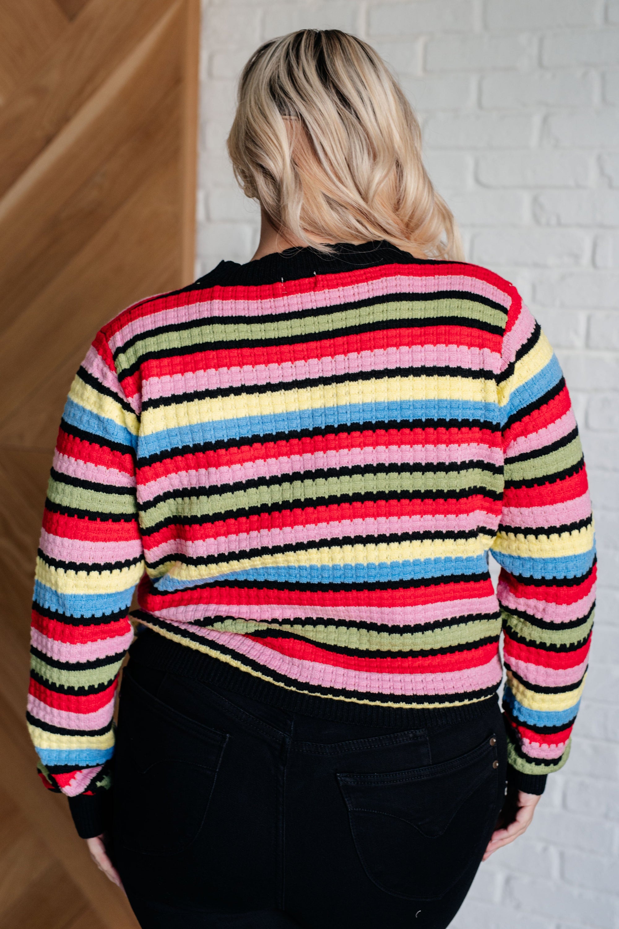 Keep Dreaming Striped Sweater Tops Ave Shops 