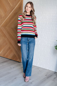 Keep Dreaming Striped Sweater Tops Ave Shops 