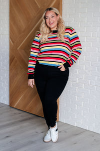 Keep Dreaming Striped Sweater Tops Ave Shops 