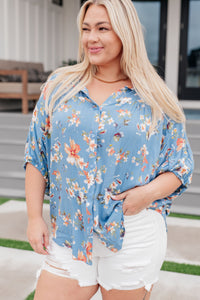 Lanikai Floral Button Down Tops Ave Shops 