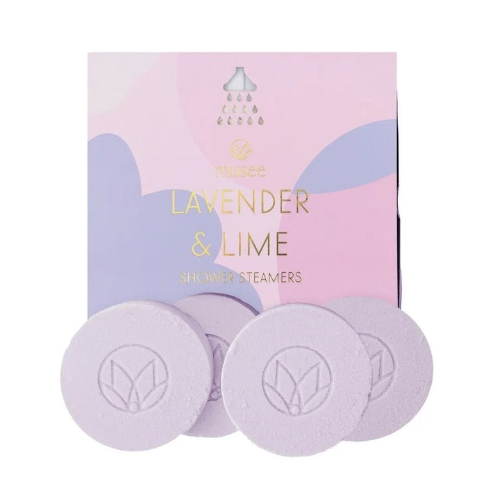 Lavender & Lime Shower Steamers shower steamers Musee 