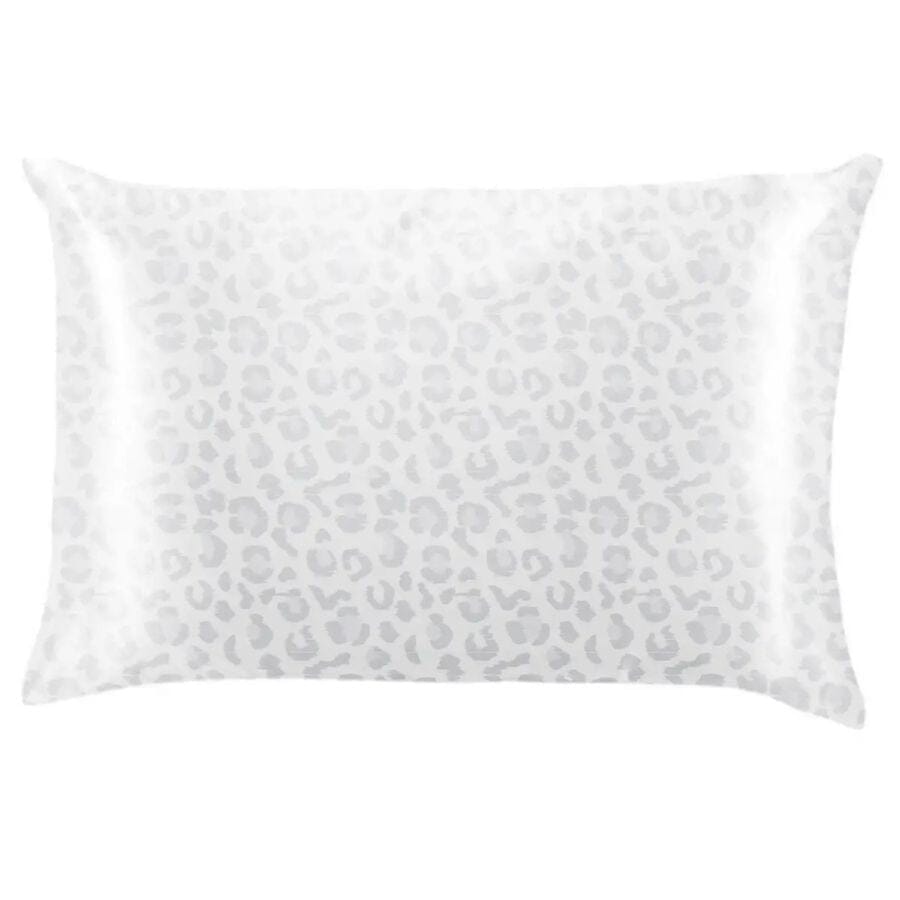 Lemon Lavender Printed Silky Satin Pillowcase Accessories Lemon Lavender White 