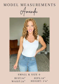 Lisa High Rise Control Top Wide Leg Crop Jeans in Red Denim Ave Shops 